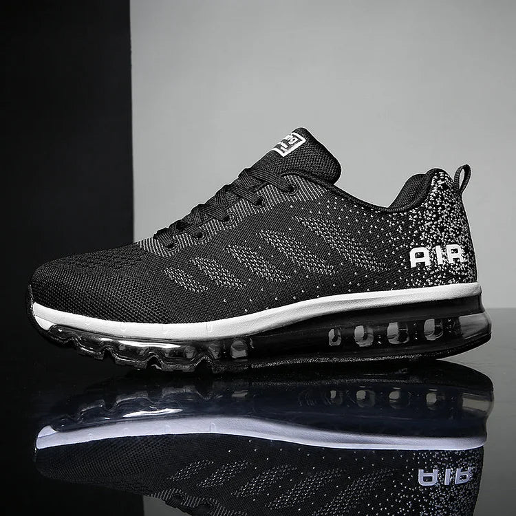 Unisex Lightweight Couple's Outdoor Fly Knit Travel Sneakers