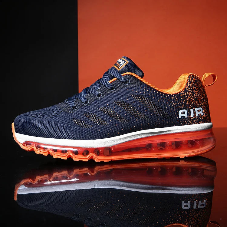 Unisex Lightweight Couple's Outdoor Fly Knit Travel Sneakers