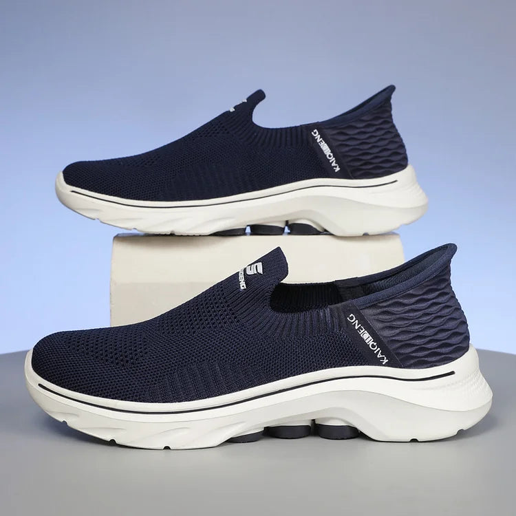 Step Ease Slip-On Walking Shoes Slip-on Flash Walk Shoes
