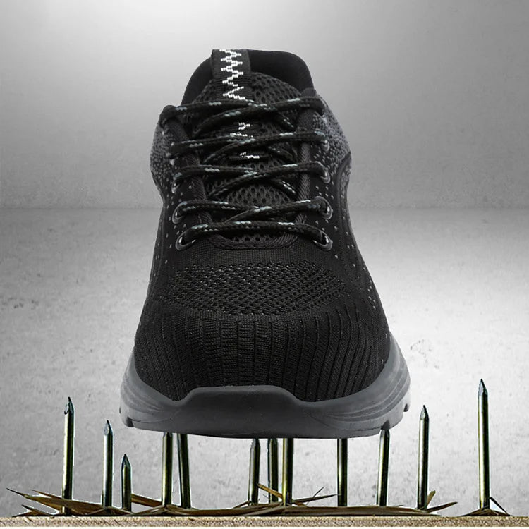 Safety Shoes Men’s Steel Toe Sneakers