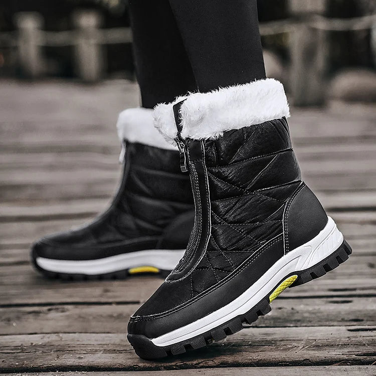 Women's Outdoor Travel Hiking Snow Mountaineering Walking Boots