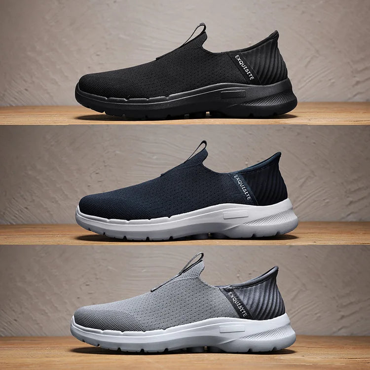 Footwearstorm Step Ease Slip-On Walking Shoes Driving Lazy Shoes