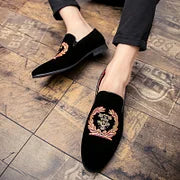 Premium Embroidery Loafers