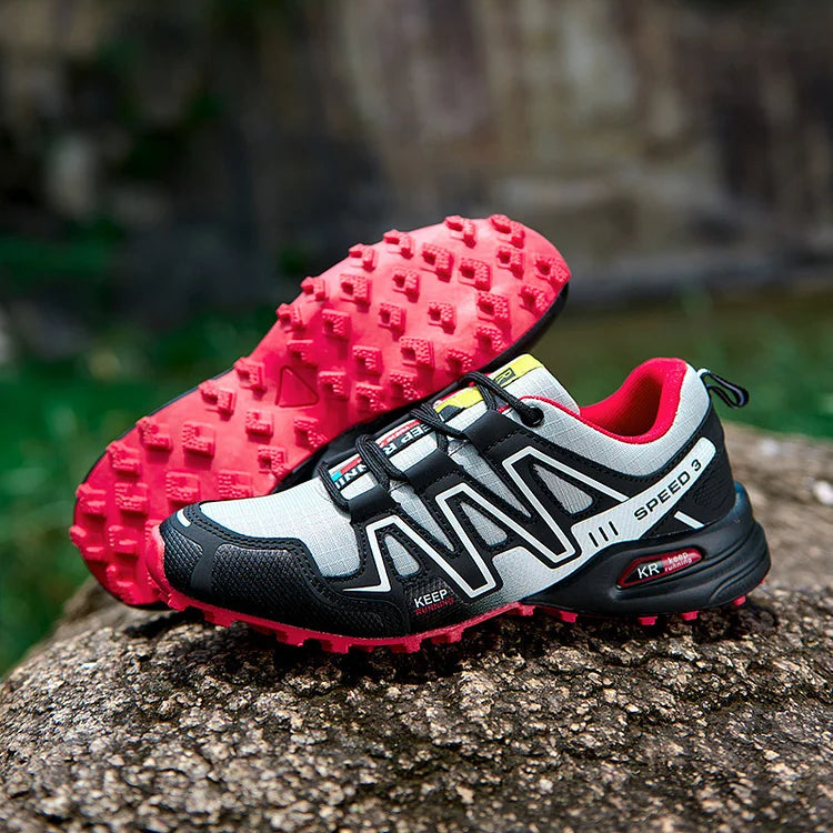 Mountain Shoes Men and Women Hiking Shoes Trail Running Breathable Hiking Shoes Anti-slip Climbing Shoes