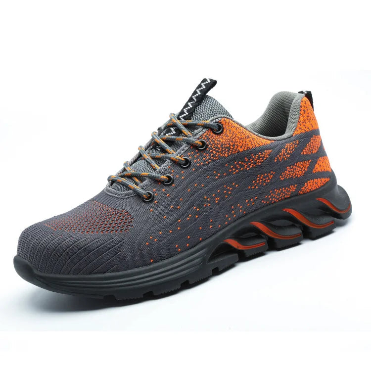 Safety Shoes Men’s Steel Toe Sneakers
