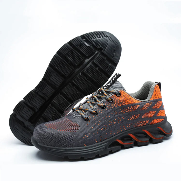 Safety Shoes Men’s Steel Toe Sneakers