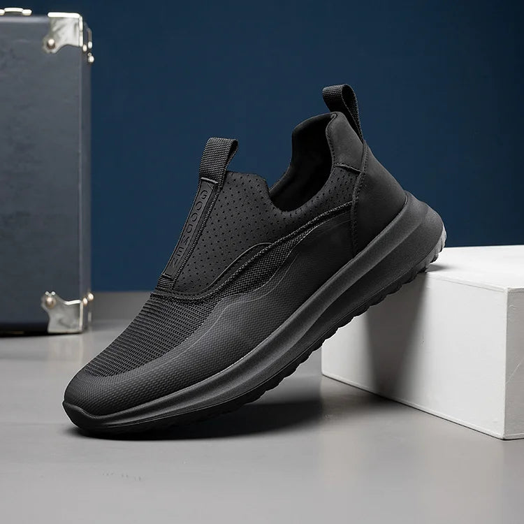 Step Ease Slip-On Walking Shoes Hands-Free Laceless Sneakers