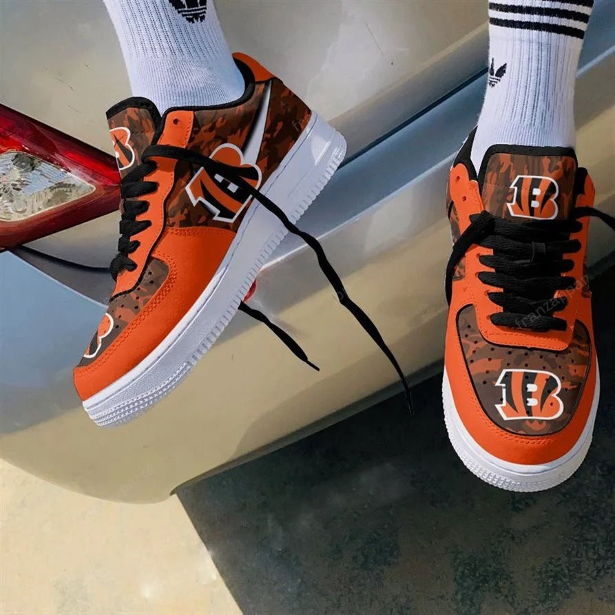 Footwearstorm Cincinnati Bengals Air Low-Top Sneakers Shoes For Men And Women 1205139