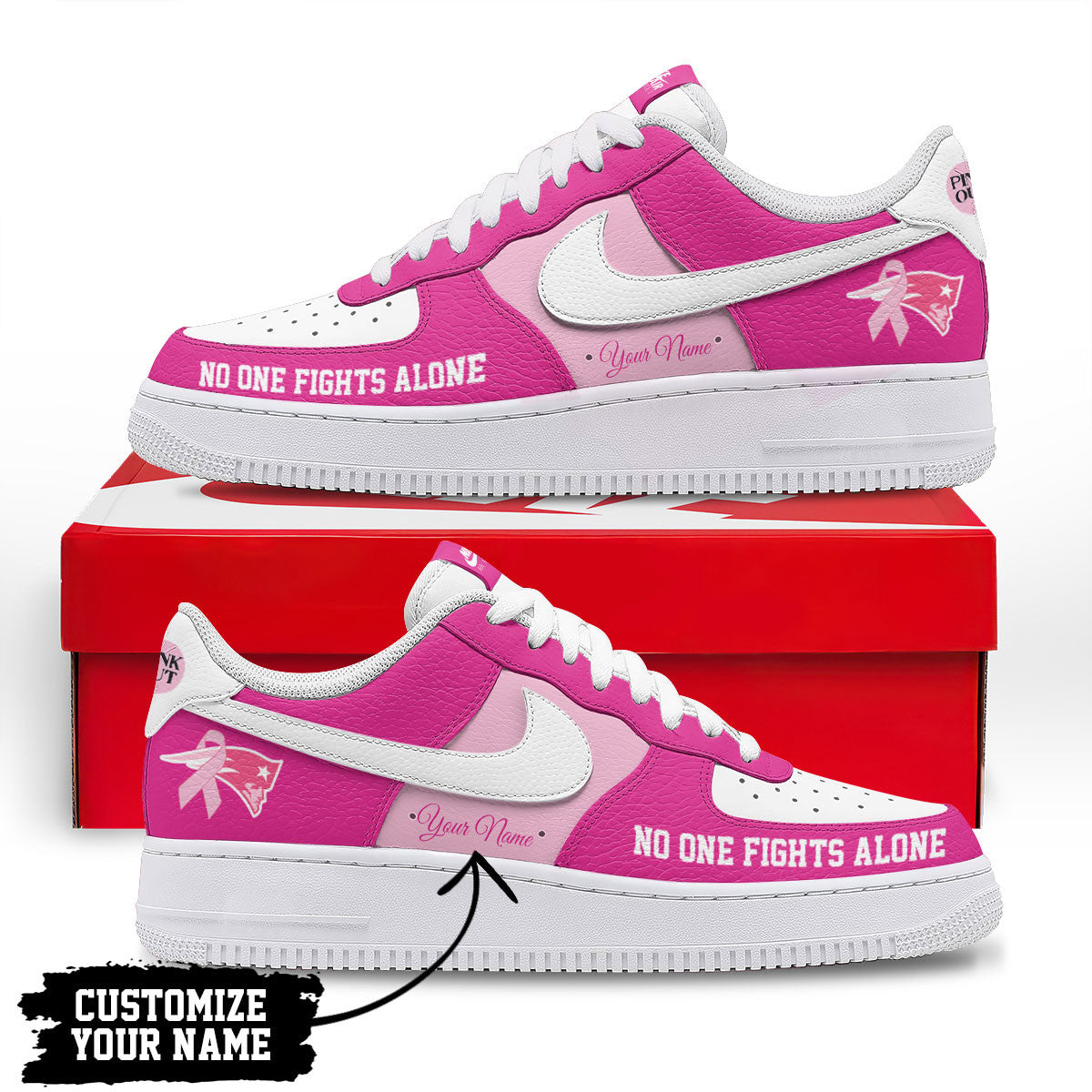 Footwearstorm New England Patriots Low-Top Sneakers Shoes For Men And Women 2808346