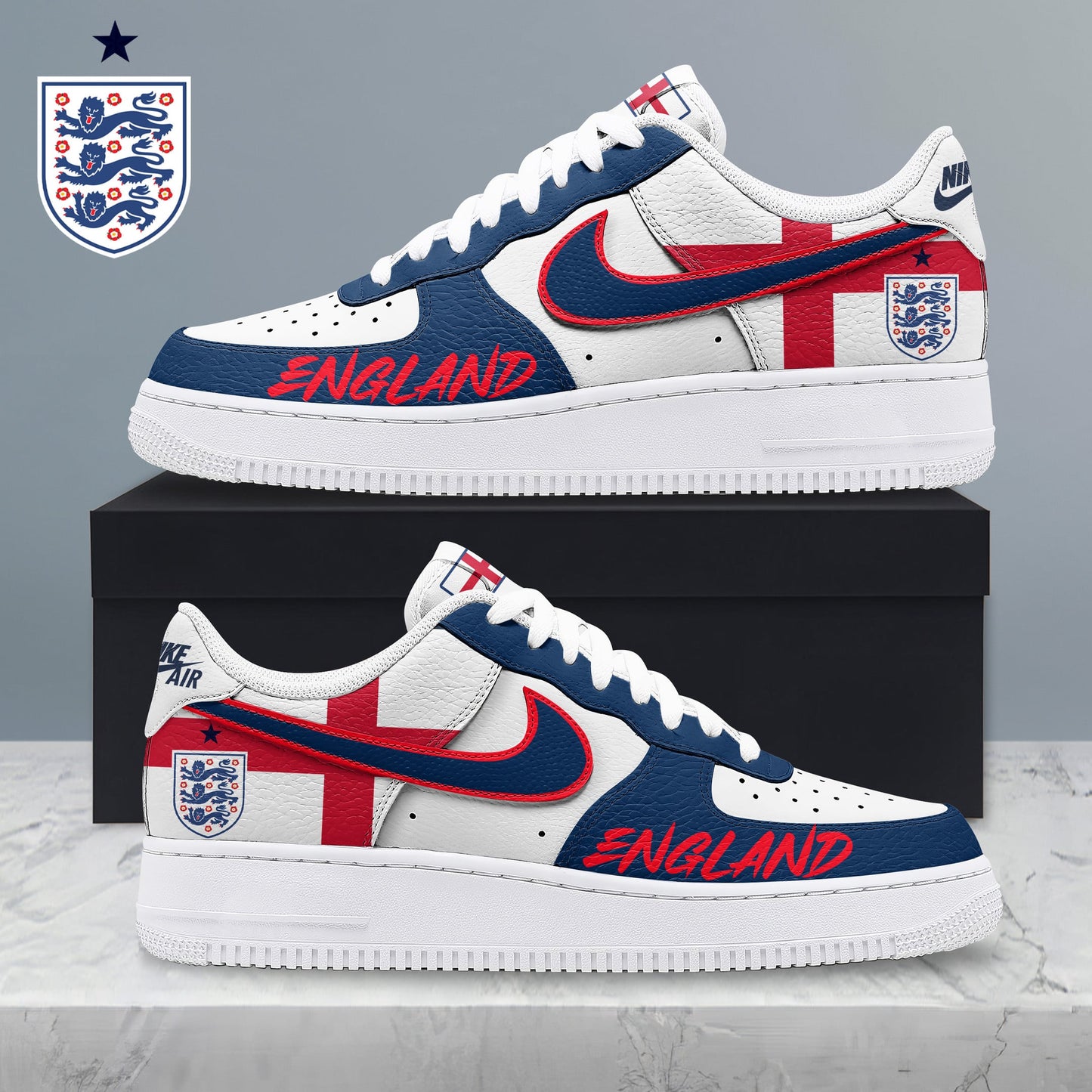 England Air Low-Top Sneakers 2026