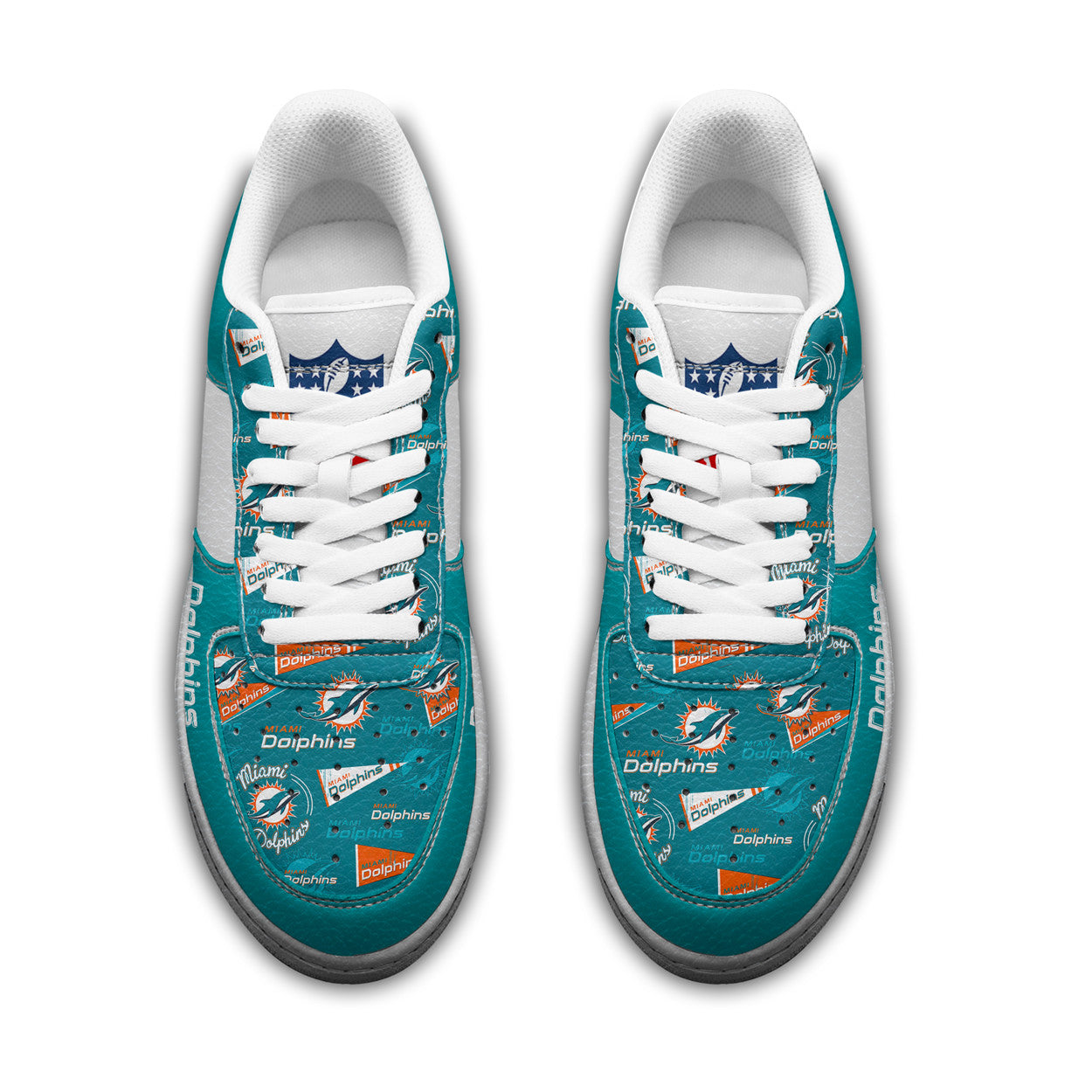 Footwearstorm Miami Dolphins Low-Top Sneakers Shoes For Men And Women 2808141