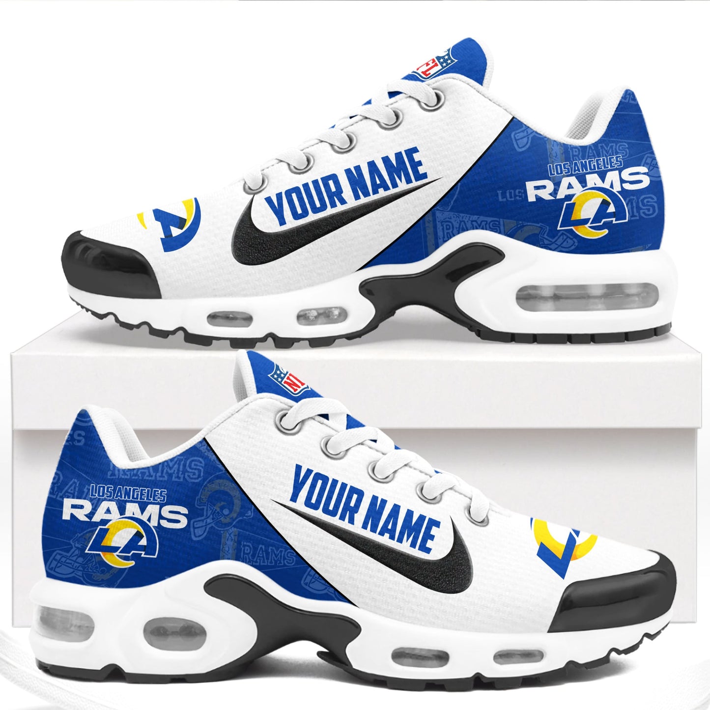 Footwearstorm Los Angeles Rams TN Shoes Sneakers For Men And Women