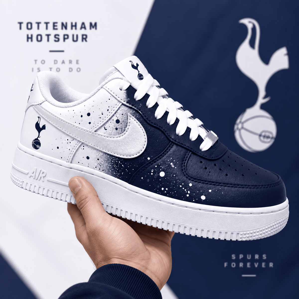 Footwearstorm Tottenham Hotspur Low-Top Sneakers Shoes For Men And Women 110986