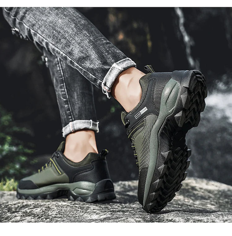 Men's Low-top Hiking Fitness Shoes Orthopedic Training Shoes