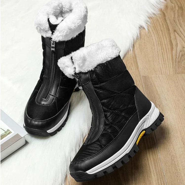 Women's Outdoor Travel Hiking Snow Mountaineering Walking Boots