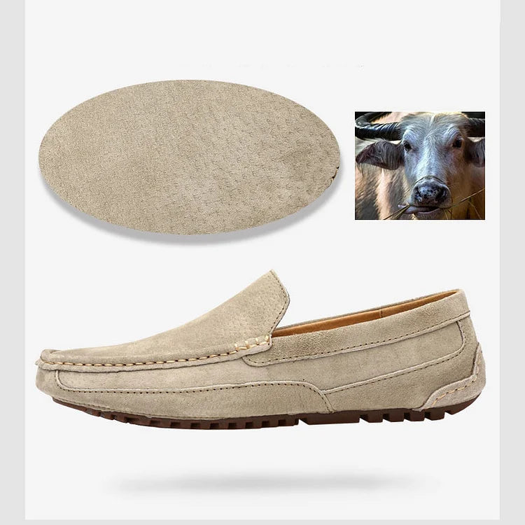 Suede loafer