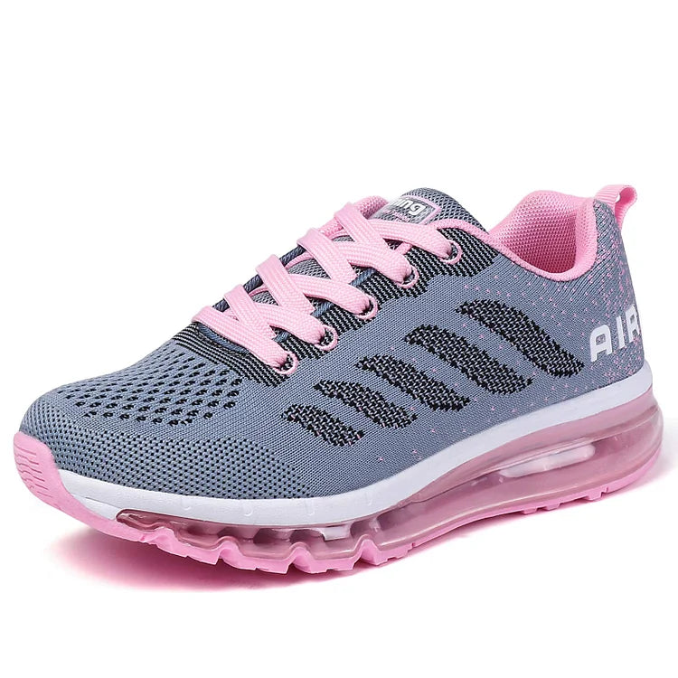 Women and Men Air Cushion Sport Running Walking Shoes