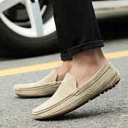 Suede loafer