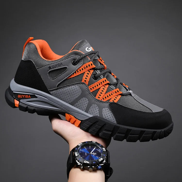 Men’s Black Steel Toe Cap Shoes Ankle Safety Trainers Work Boots
