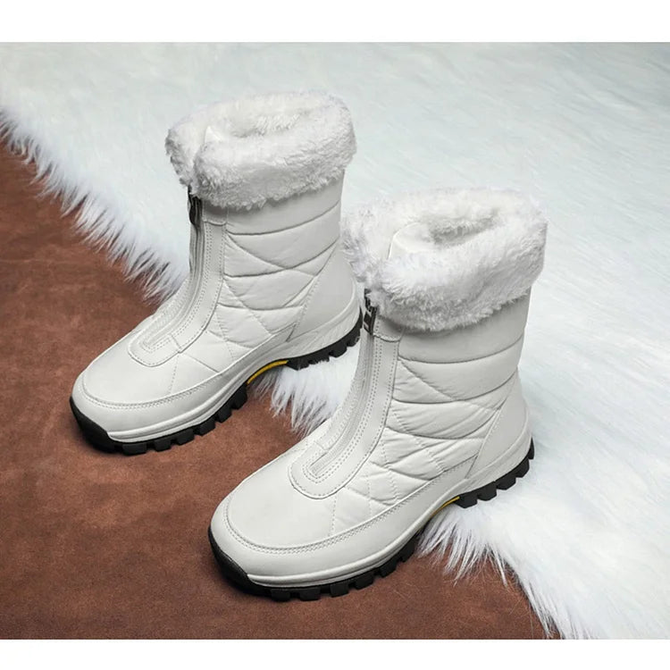 Women's Outdoor Travel Hiking Snow Mountaineering Walking Boots