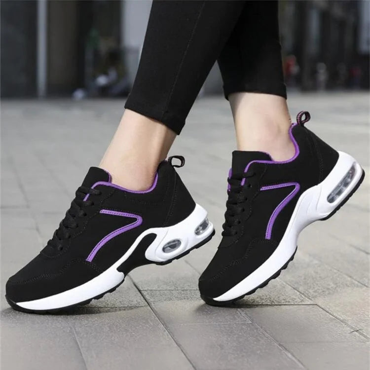 Women Orthopedic Wedge Sneakers Impact-resistant Stylish Casual Shoes