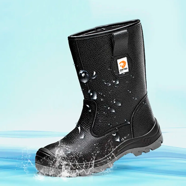 Men’s Steel Toe Work Boots Protective Shoes