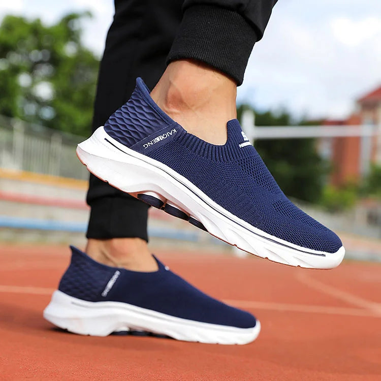Step Ease Slip-On Walking Shoes Slip-on Flash Walk Shoes