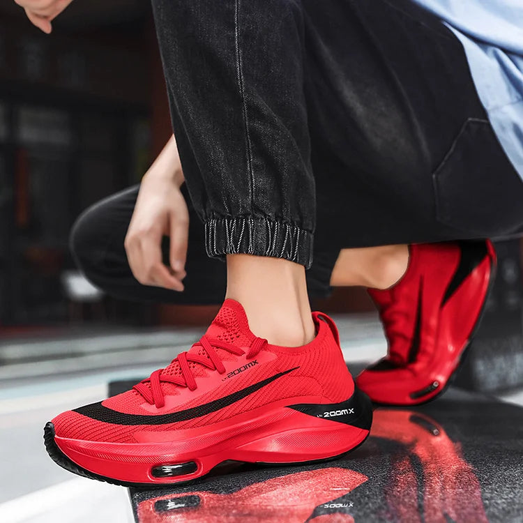 Marathon Cushioned Air Cushion Breathable Shock Absorbing Sneakers