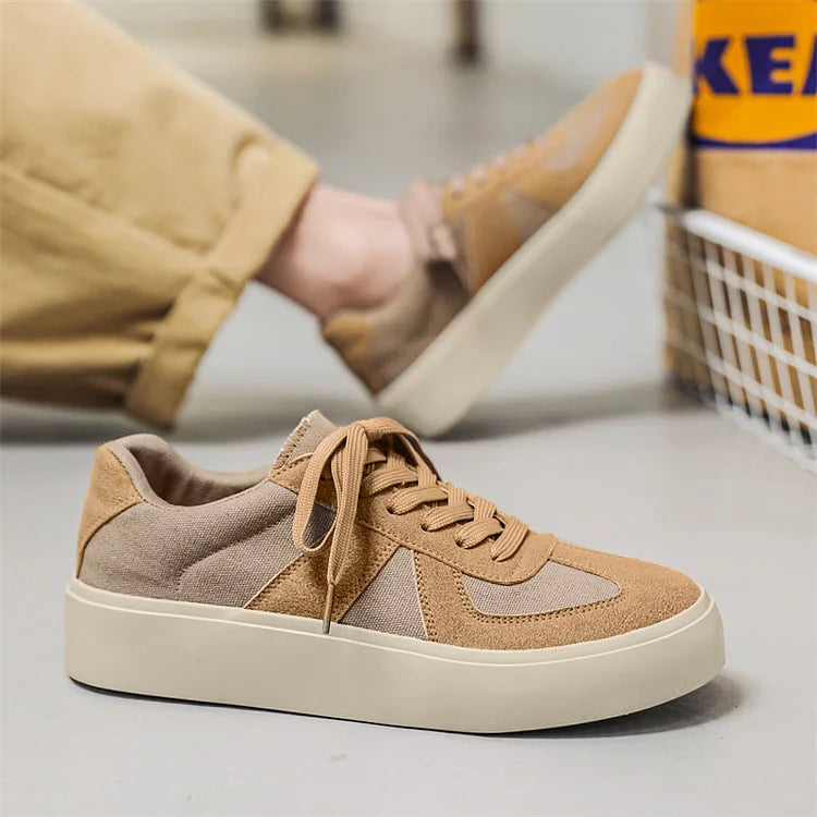 Men German Army Trainers Casual Thick Sole Comfortable Fashionable Sports Shoes