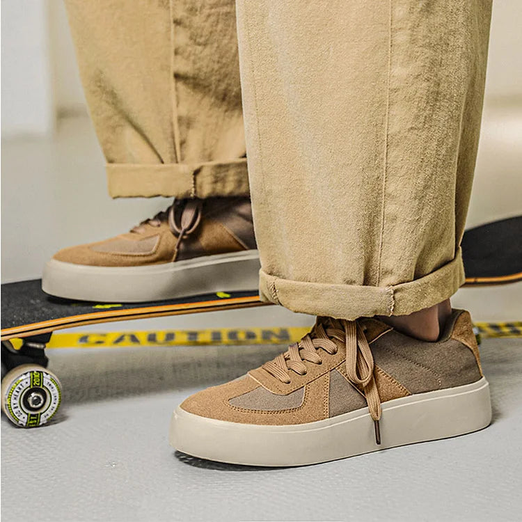 Men German Army Trainers Casual Thick Sole Comfortable Fashionable Sports Shoes