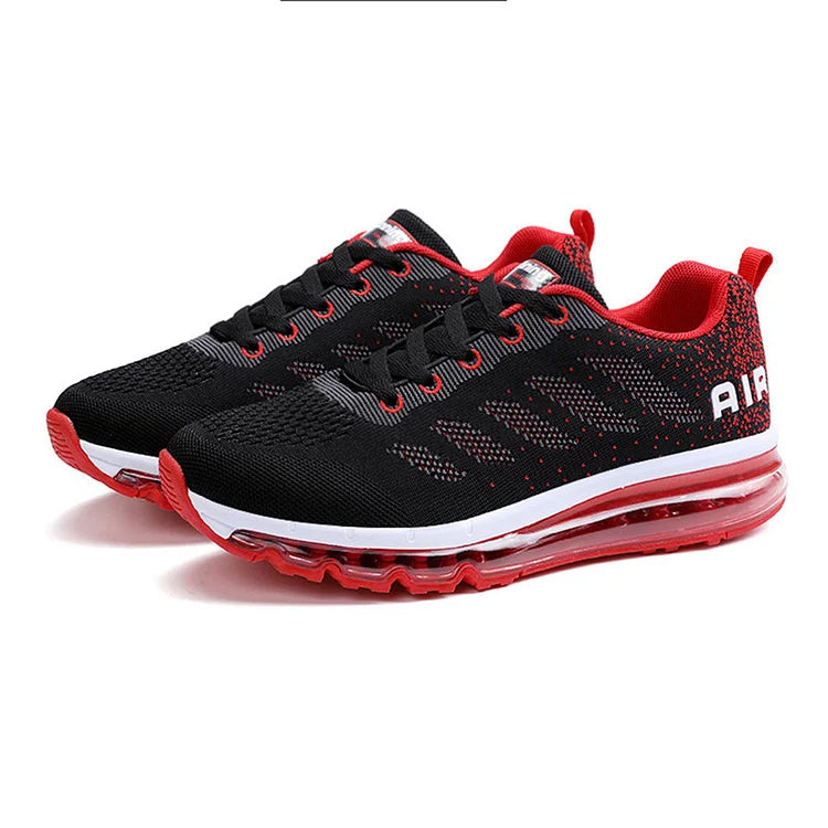 Unisex Lightweight Couple's Outdoor Fly Knit Travel Sneakers