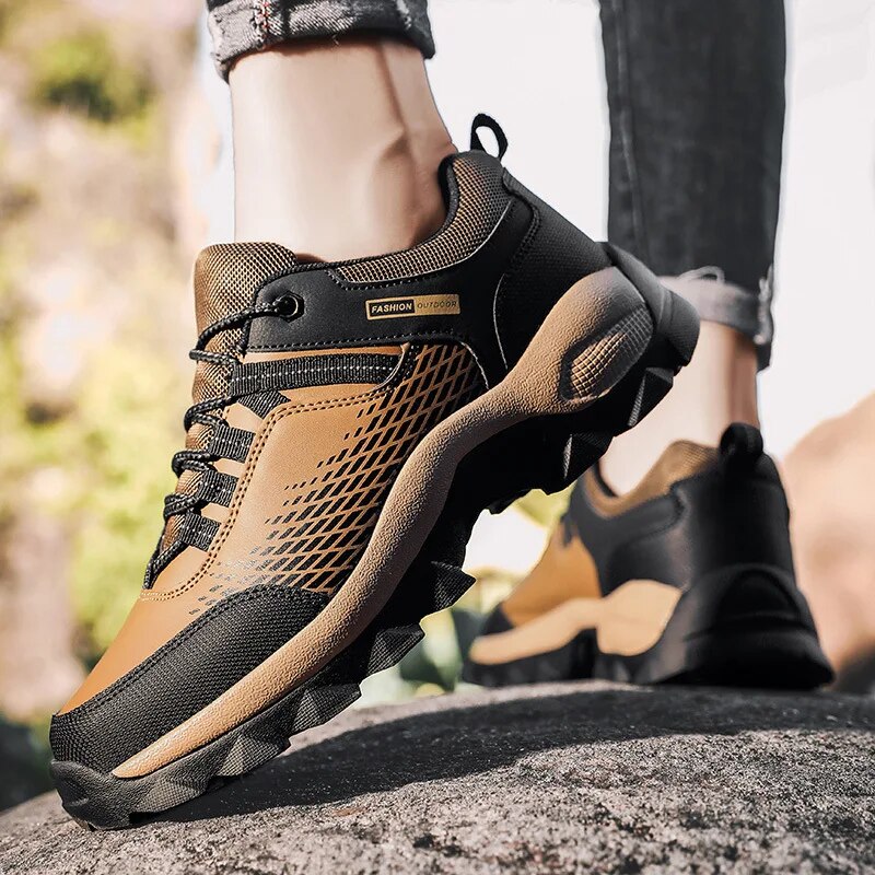 Men's Low-top Hiking Fitness Shoes Orthopedic Training Shoes