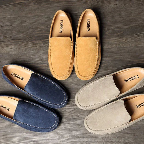Suede loafer