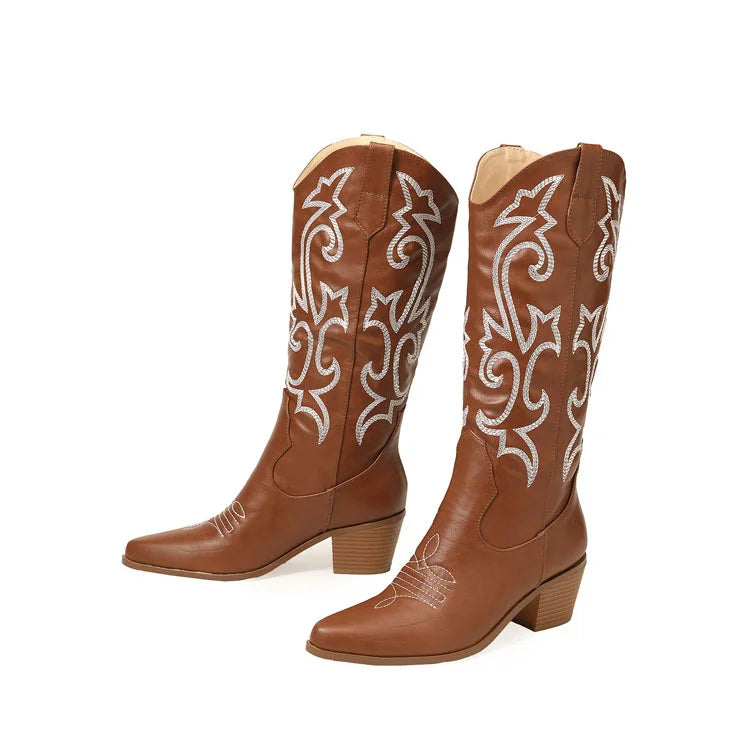 Moving Along Cowboy Boots