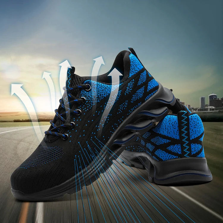 Safety Shoes Men’s Steel Toe Sneakers