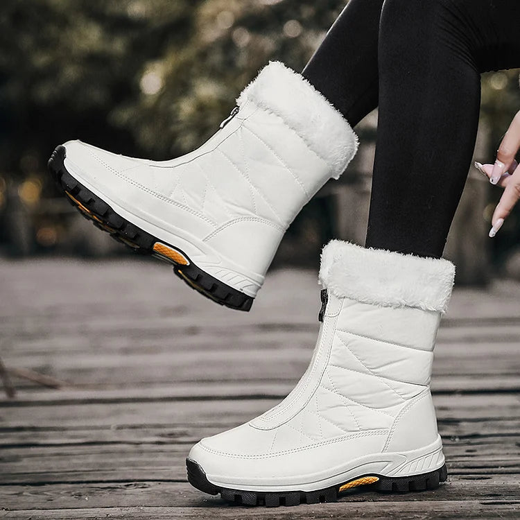 Women's Outdoor Travel Hiking Snow Mountaineering Walking Boots