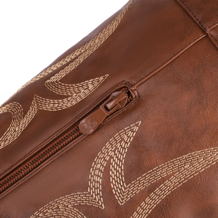Tall Cowboy Boots - Faded Style