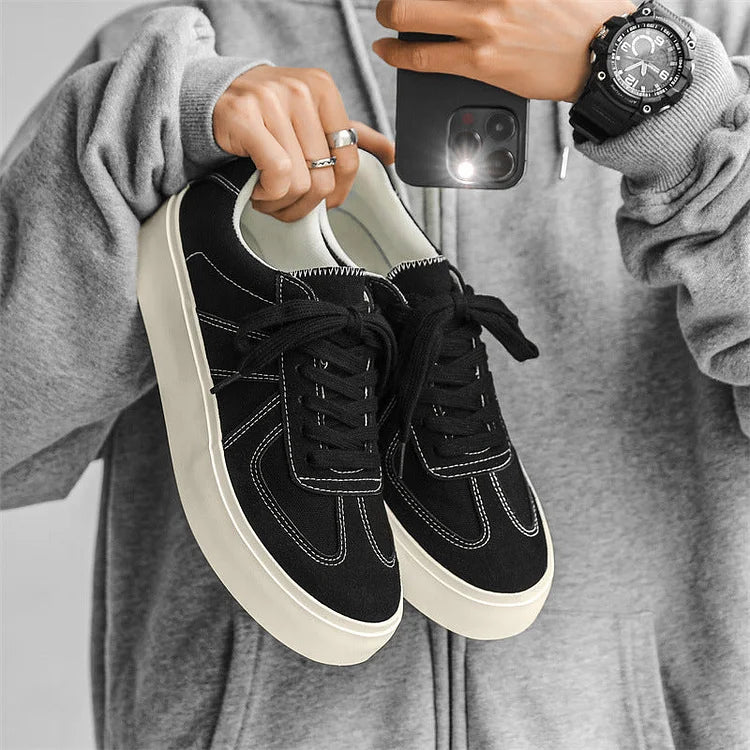 Men German Army Trainers Casual Thick Sole Comfortable Fashionable Sports Shoes