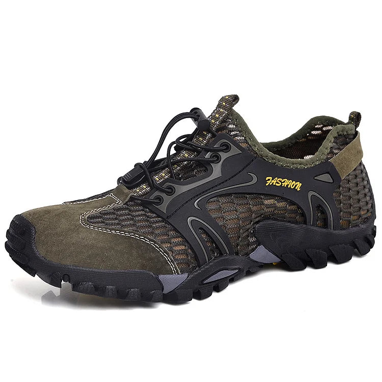 Men's Quick Dry Lightweight Leather Hiking