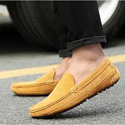 Suede loafer
