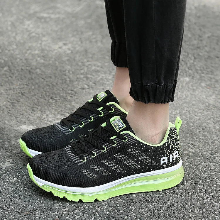 Women and Men Air Cushion Sport Running Walking Shoes