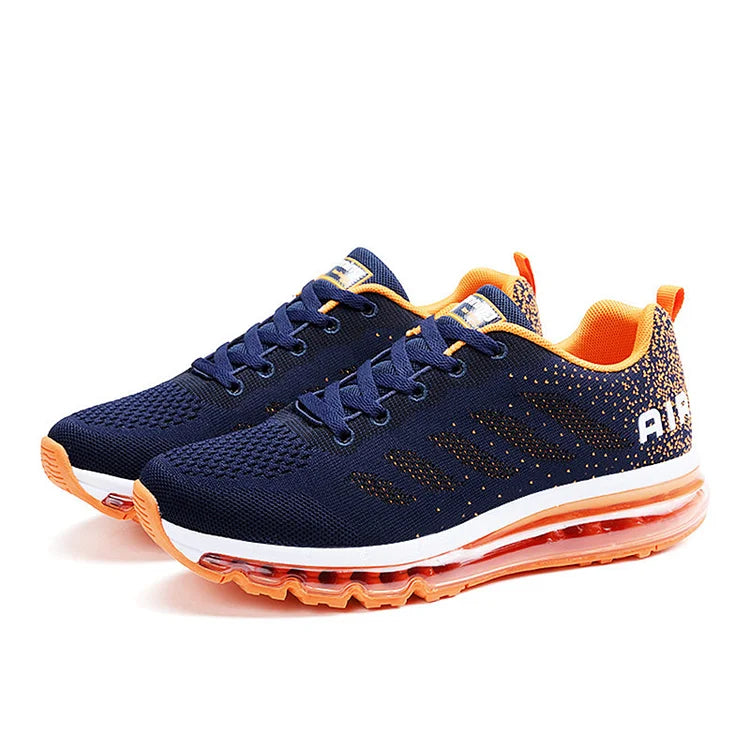 Unisex Lightweight Couple's Outdoor Fly Knit Travel Sneakers