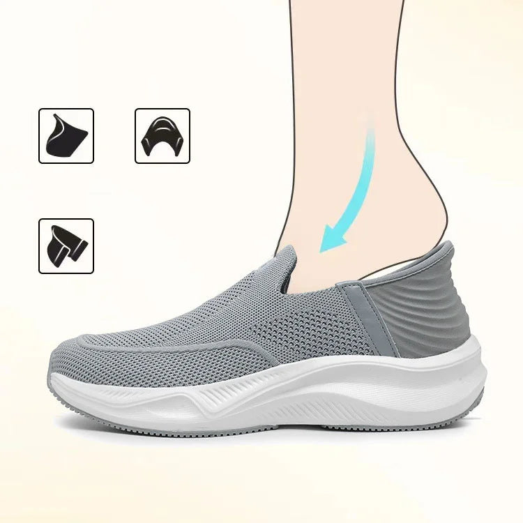 Step Ease Slip-On Walking Shoes Flash Wear