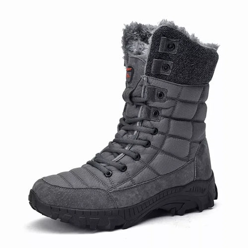 Men's Winter Mid-Calf fur Boots