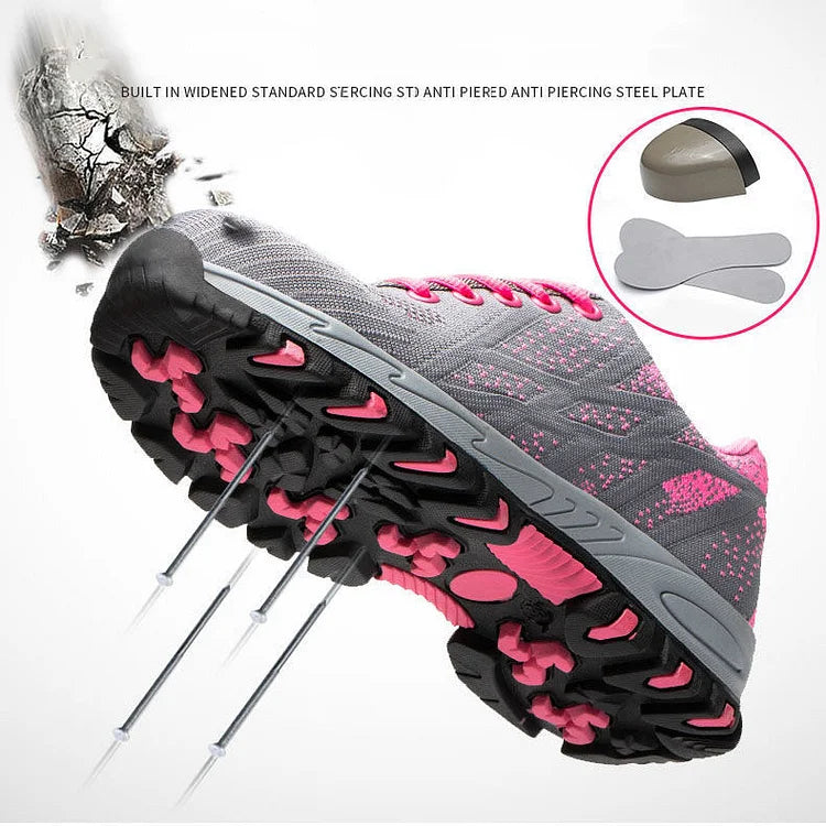Summer Comfort Orthopedic Safety Work Shoes