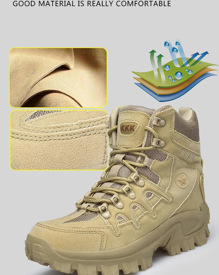 Men's High-Top Outdoor Sports Boots