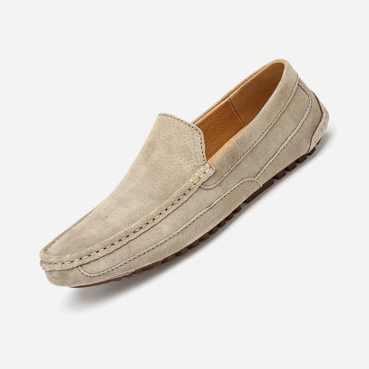 Suede loafer