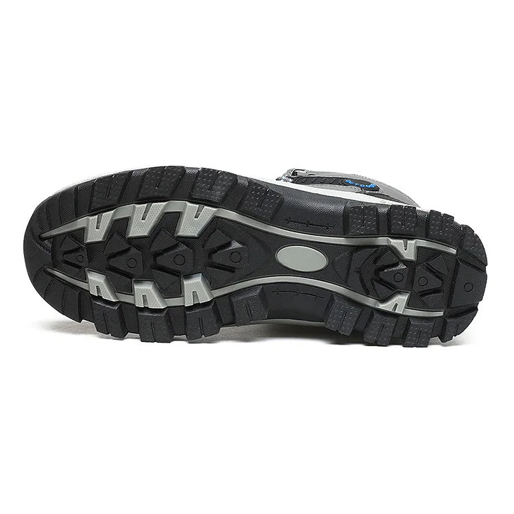 Orthopedic Men's Winter Outdoor Sports Lace Up Hiking Snow Boots