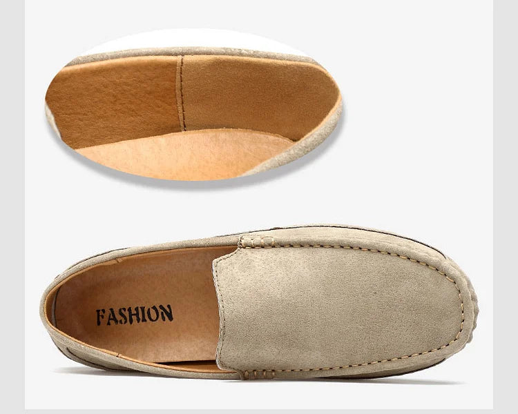 Suede loafer