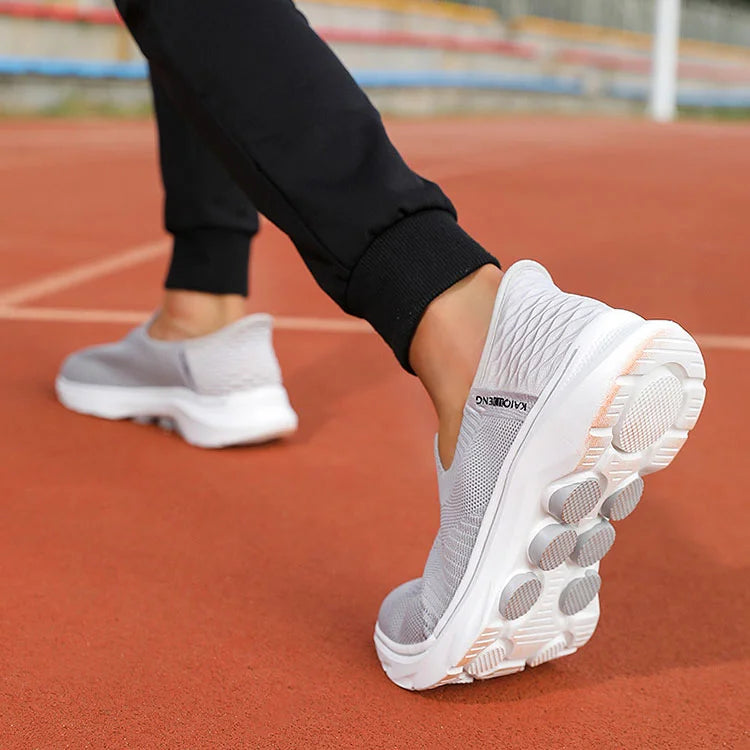 Step Ease Slip-On Walking Shoes Slip-on Flash Walk Shoes